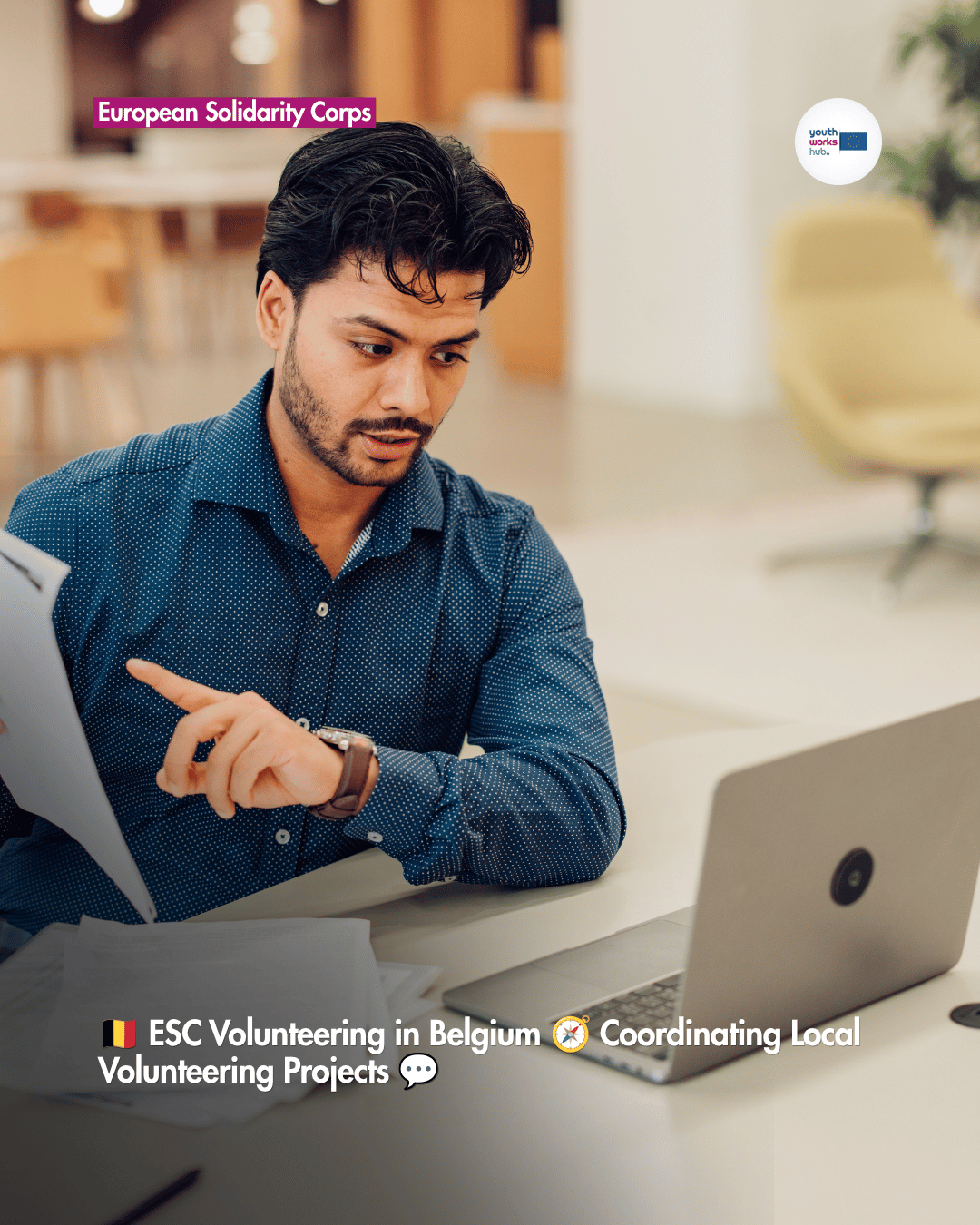 🇧🇪 ESC Volunteering in Belgium 🧭 Coordinating Local Volunteering Projects 💬
