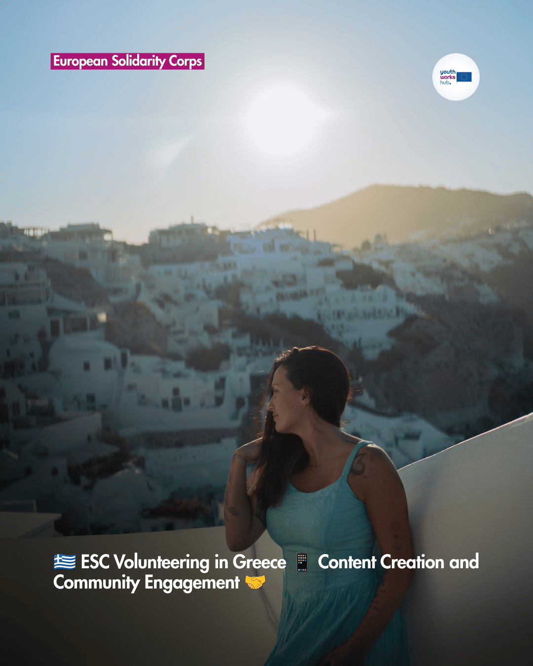 🇬🇷 ESC Volunteering in Greece 📱 Content Creation and Community Engagement 🤝