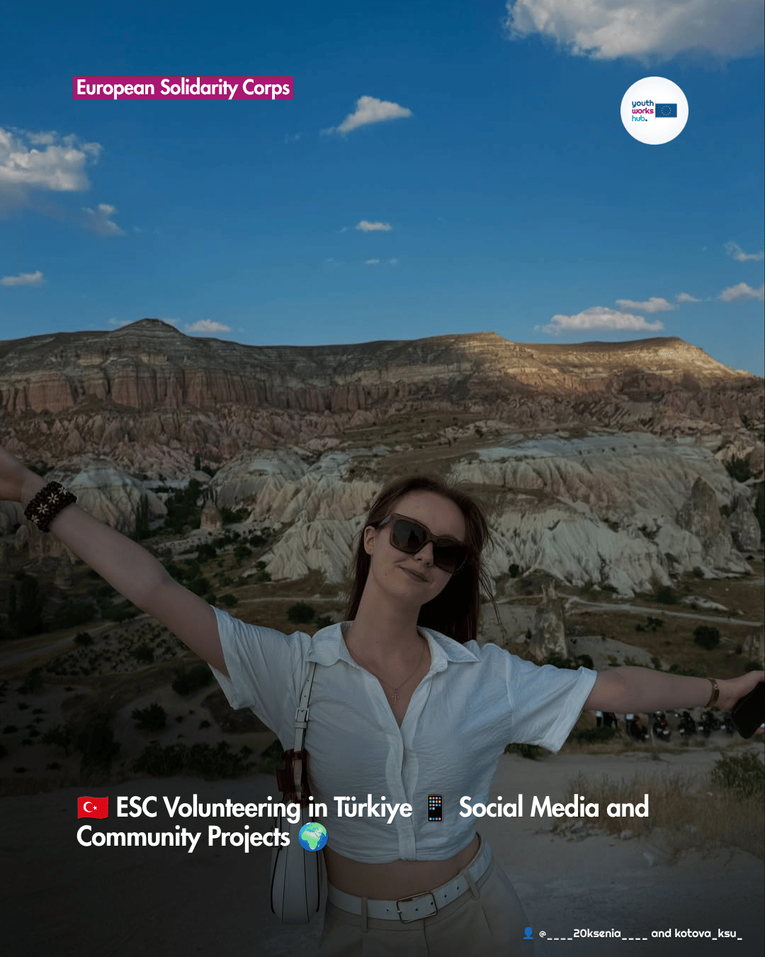 🇹🇷 ESC Volunteering in Türkiye 📱 Social Media and Community Projects 🌍