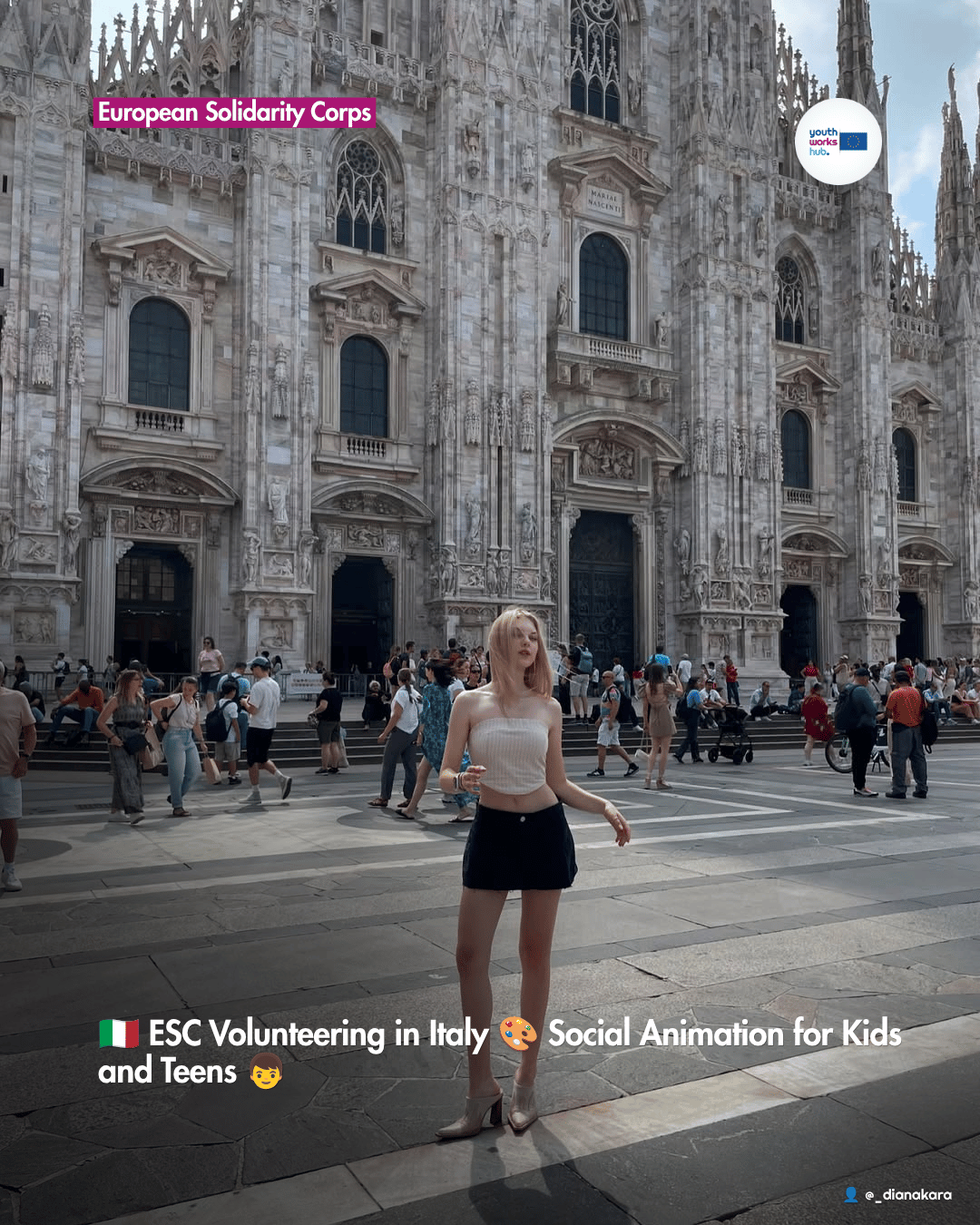 🇮🇹 ESC Volunteering in Italy 🎨 Social Animation for Kids and Teens 👦