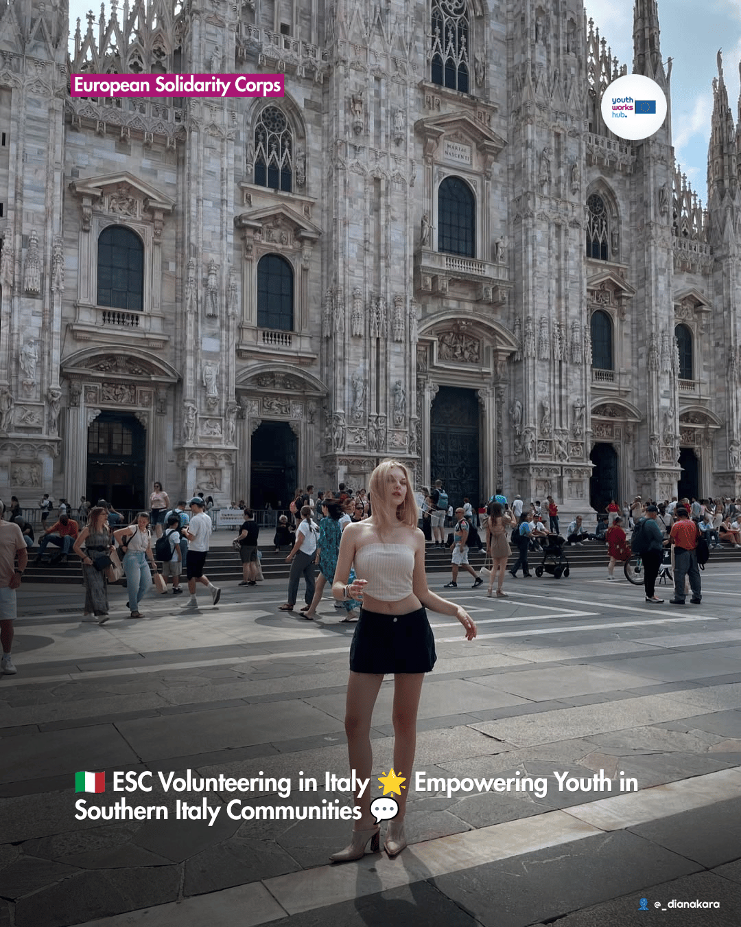 🇮🇹 ESC Volunteering in Italy 🌟 Empowering Youth in Southern Italy Communities 💬