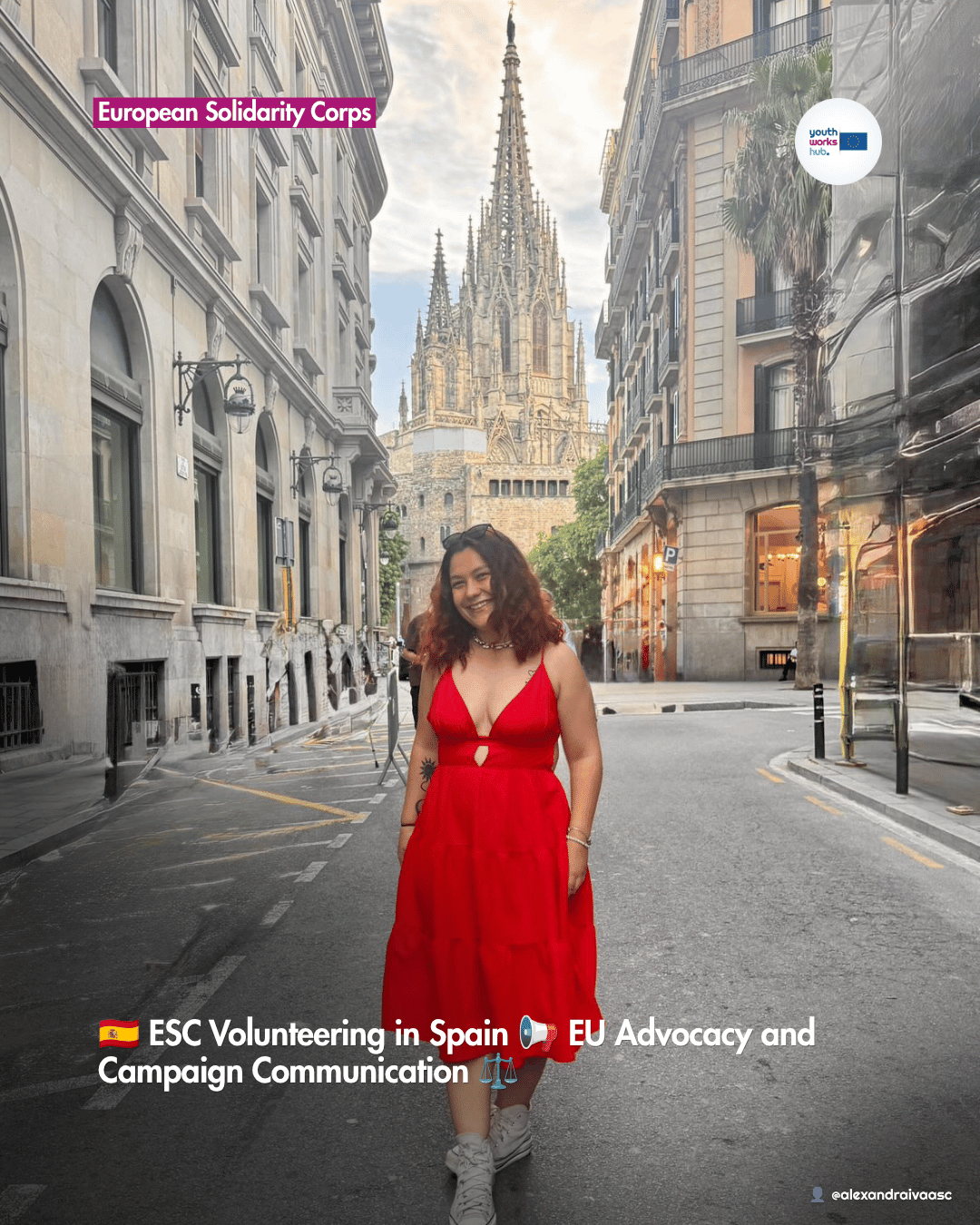 🇪🇸 ESC Volunteering in Spain 📢 EU Advocacy and Campaign Communication ⚖️