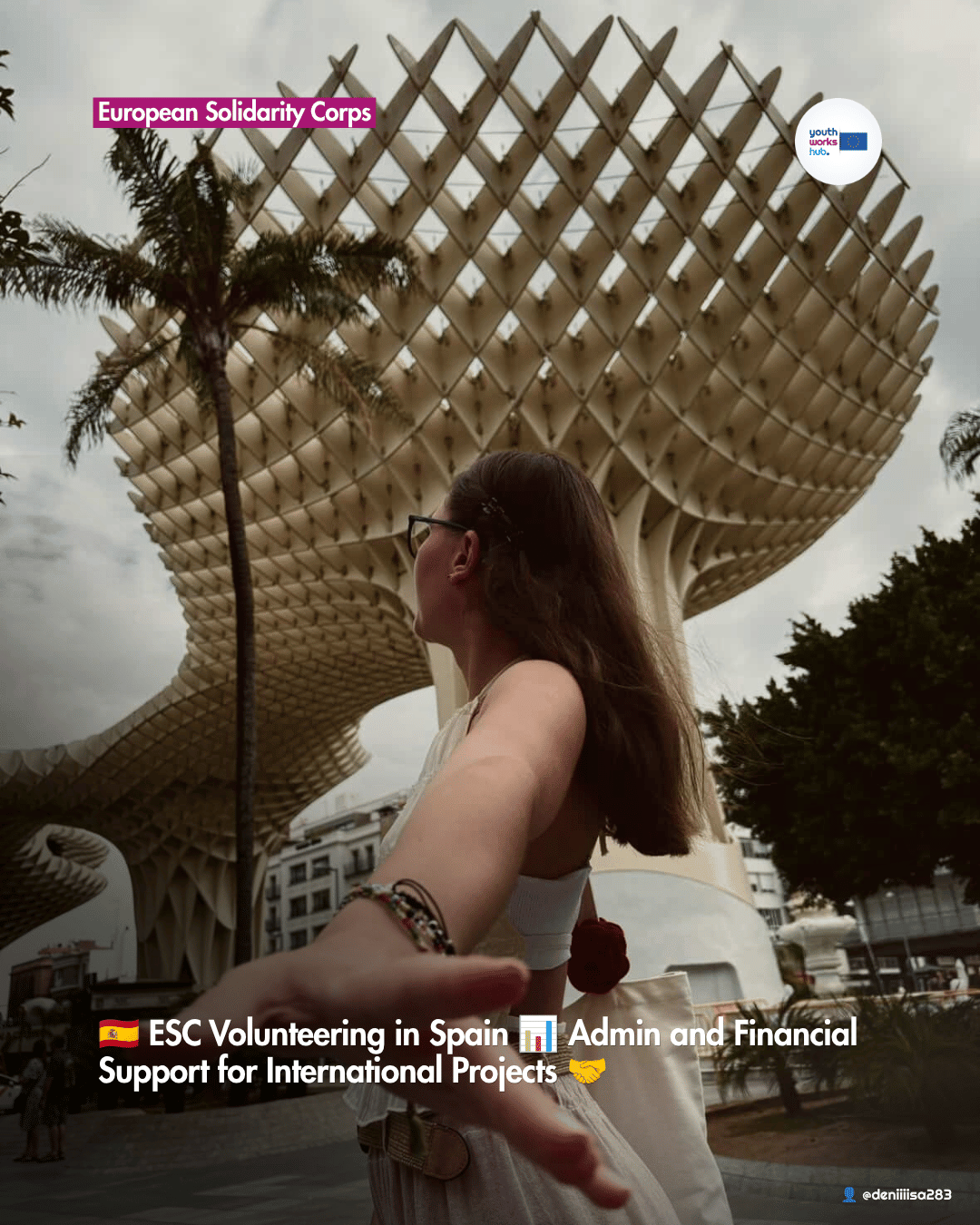 🇪🇸 ESC Volunteering in Spain 📊 Admin and Financial Support for International Projects 🤝
