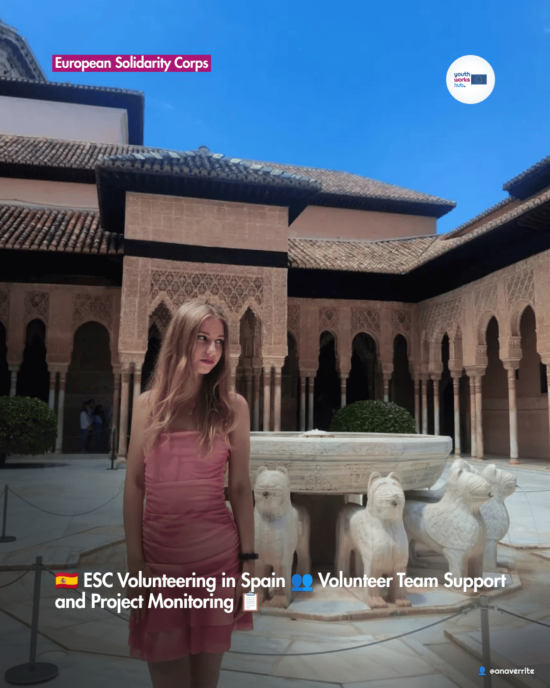 🇪🇸 ESC Volunteering in Spain 👥 Volunteer Team Support and Project Monitoring 📋