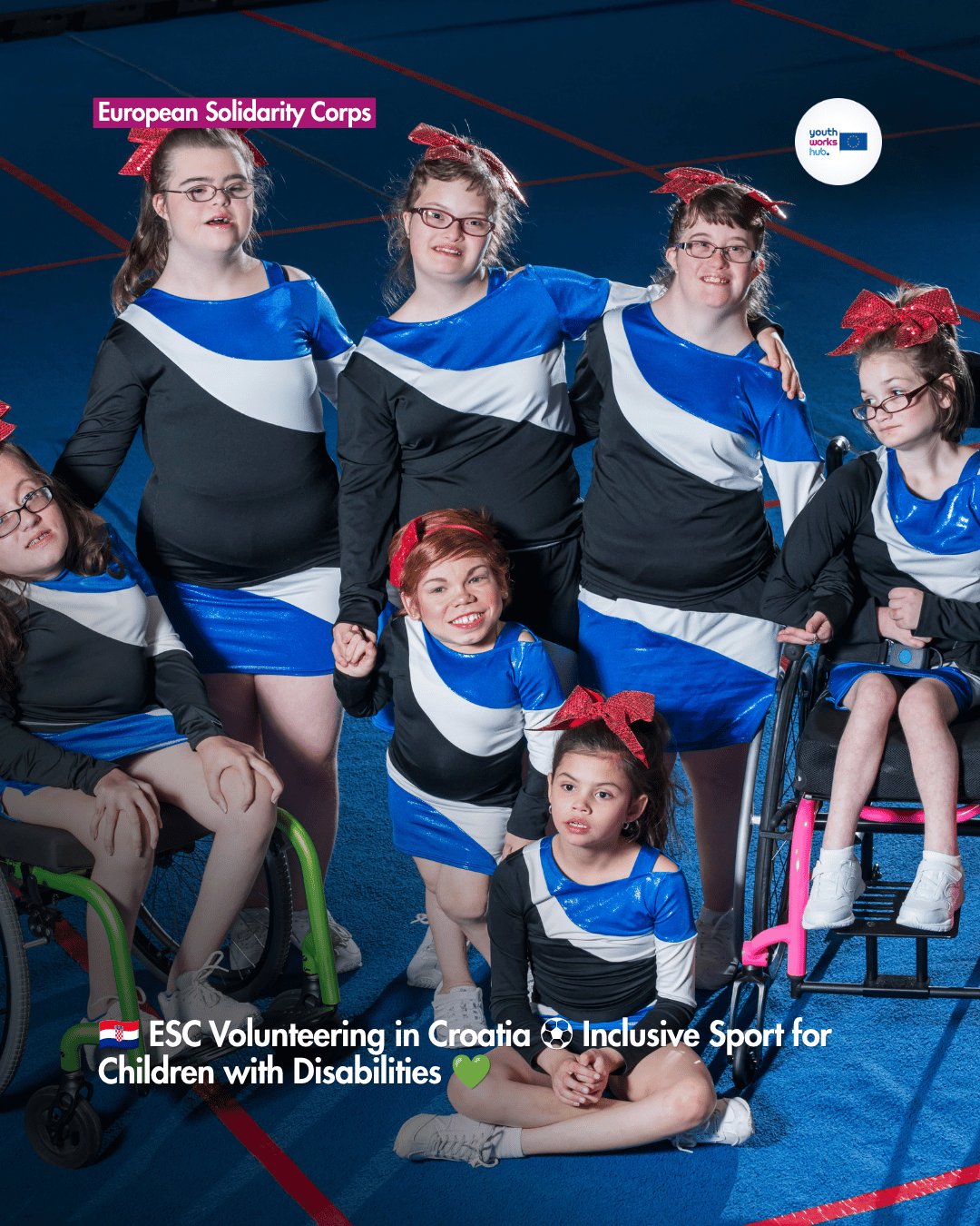 🇭🇷 ESC Volunteering in Croatia ⚽ Inclusive Sport for Children with Disabilities 💚