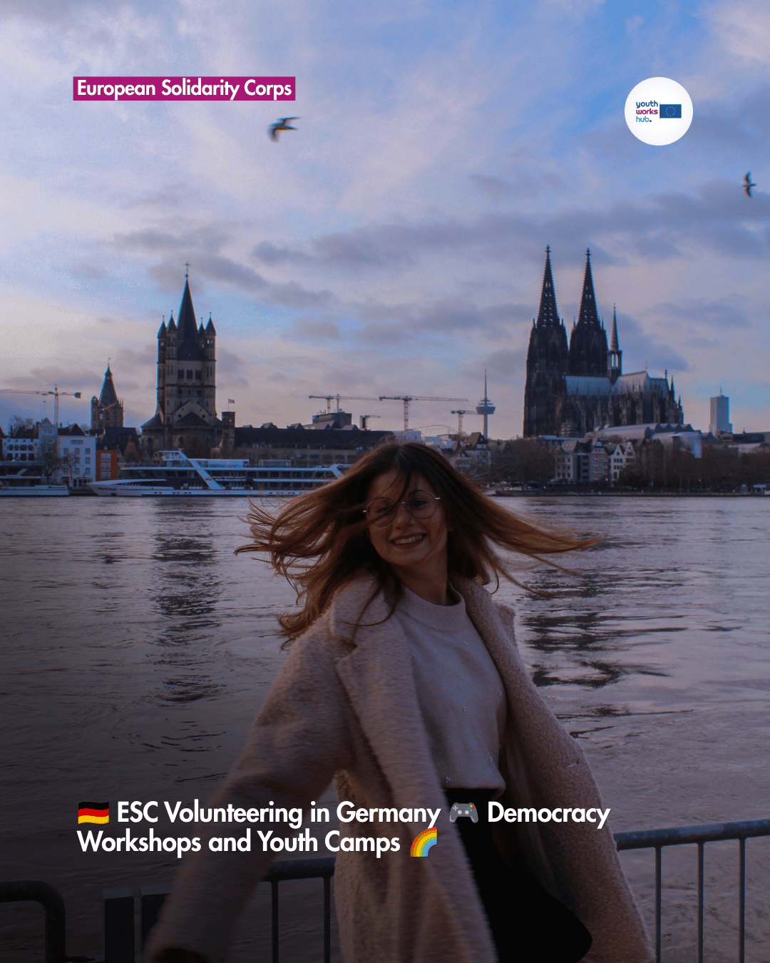 🇩🇪 ESC Volunteering in Germany 🎮 Democracy Workshops and Youth Camps 🌈