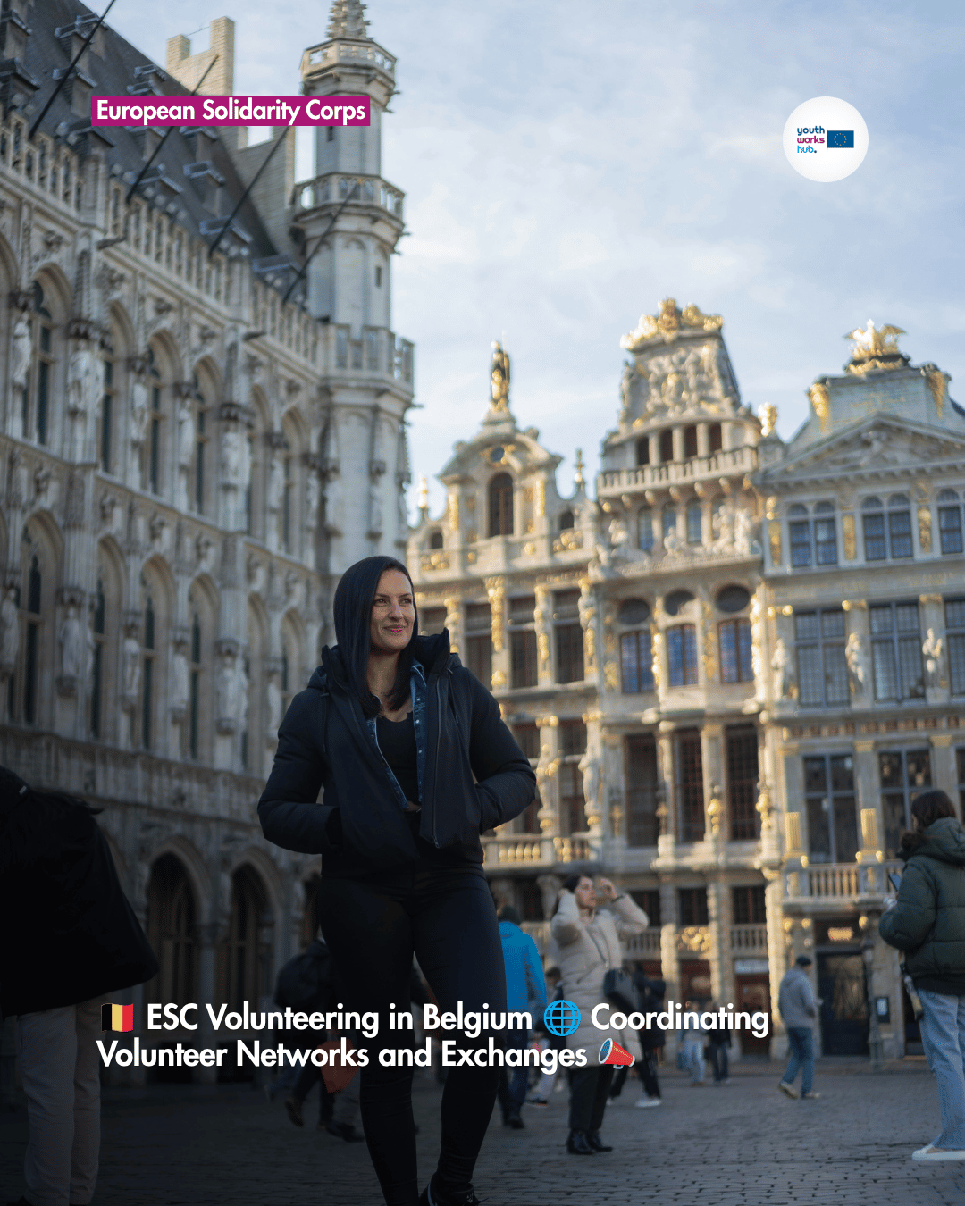 🇧🇪 ESC Volunteering in Belgium 🌐 Coordinating Volunteer Networks and Exchanges 📣