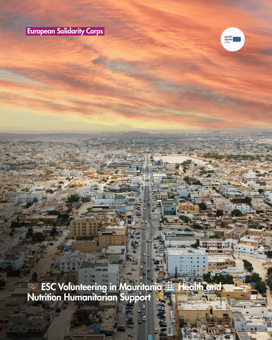 🇲🇷 ESC Volunteering in Mauritania 🏥 Health and Nutrition Humanitarian Support 🌾