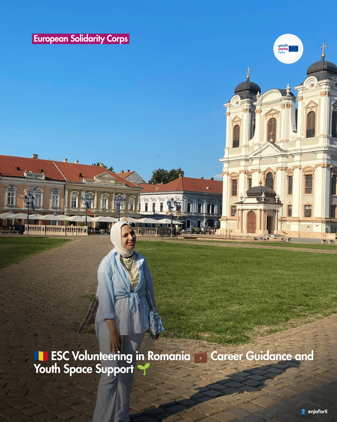 🇷🇴 ESC Volunteering in Romania 💼 Career Guidance and Youth Space Support 🌱
