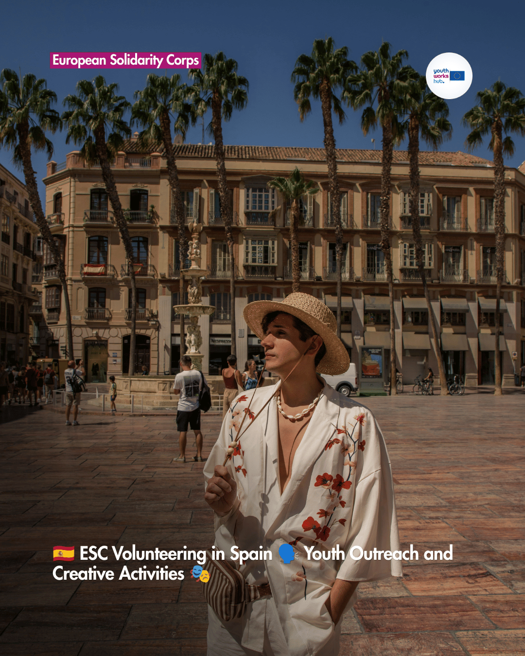 🇪🇸 ESC Volunteering in Spain 🗣️ Youth Outreach and Creative Activities 🎭