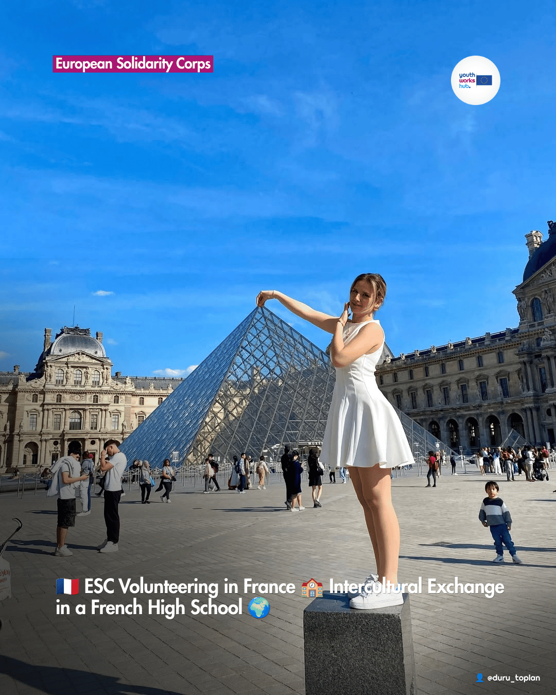 🇫🇷 ESC Volunteering in France 🏫 Intercultural Exchange in a French High School 🌍