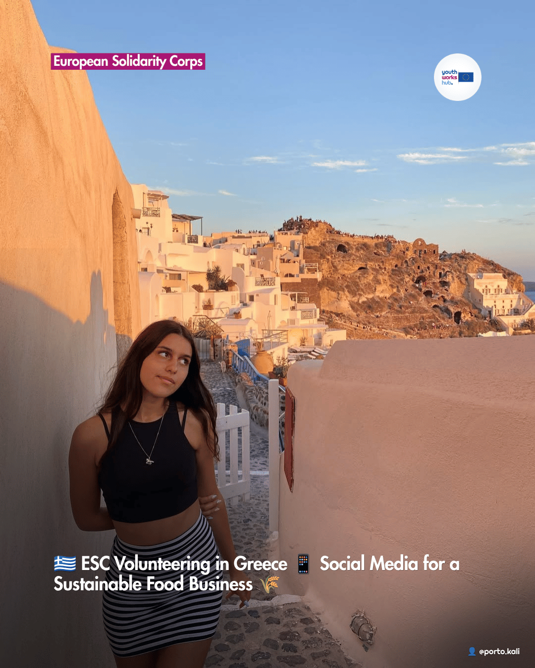🇬🇷 ESC Volunteering in Greece 📱 Social Media for a Sustainable Food Business 🌾