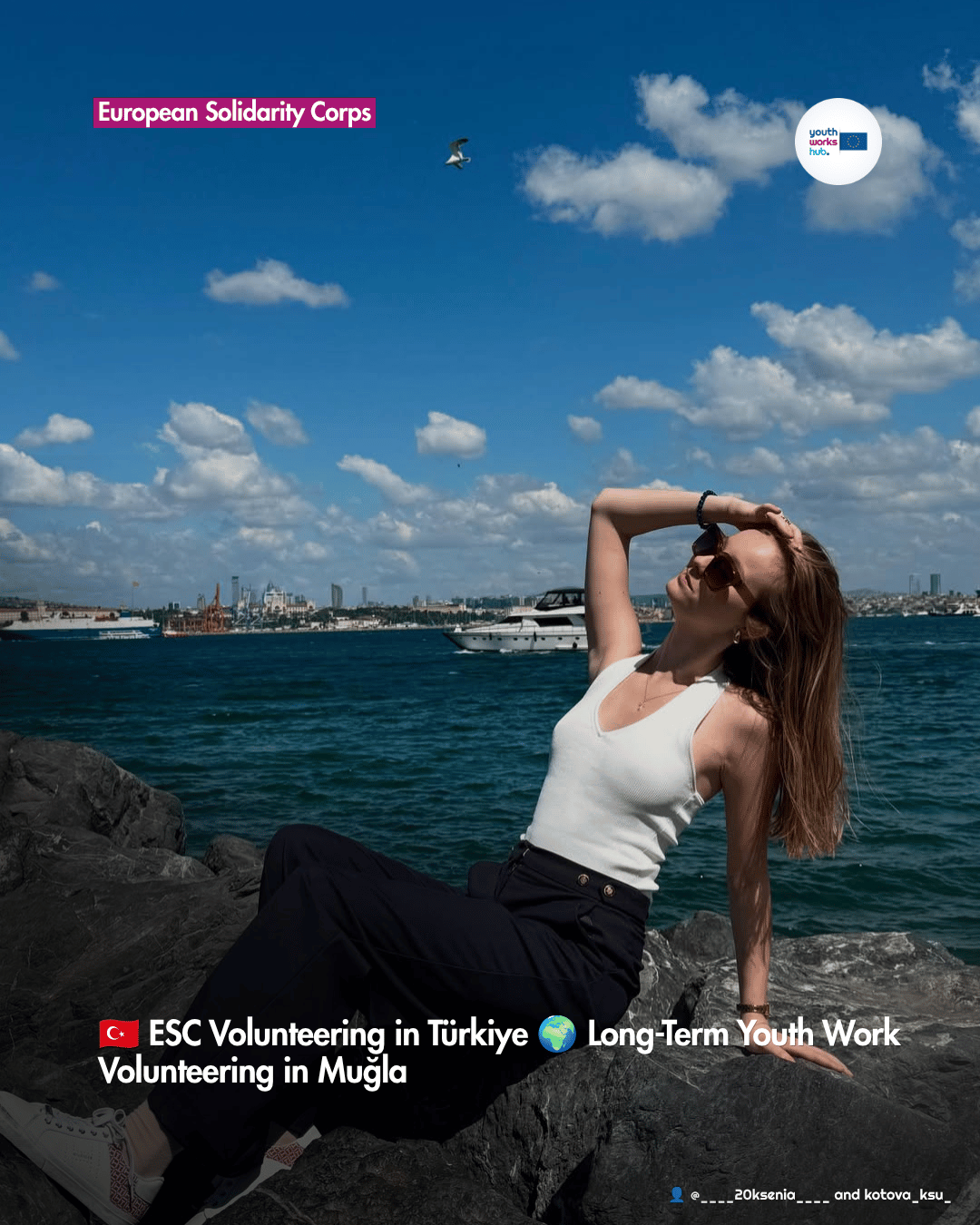 🇹🇷 ESC Volunteering in Türkiye 🌍 Long-Term Youth Work Volunteering in Muğla
