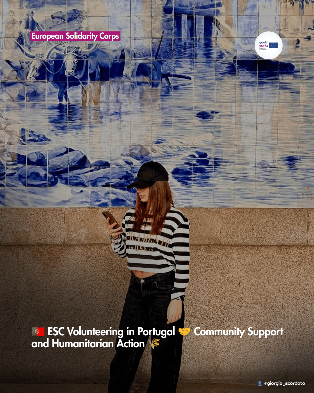 🇵🇹 ESC Volunteering in Portugal 🤝 Community Support and Humanitarian Action 🌾