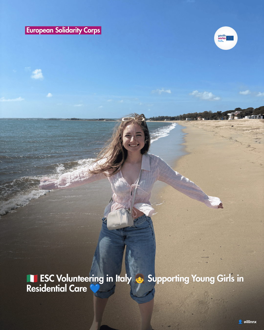 🇮🇹 ESC Volunteering in Italy 👧 Supporting Young Girls in Residential Care 💙