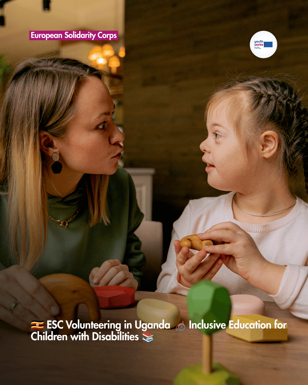 🇺🇬 ESC Volunteering in Uganda 🦽 Inclusive Education for Children with Disabilities 📚