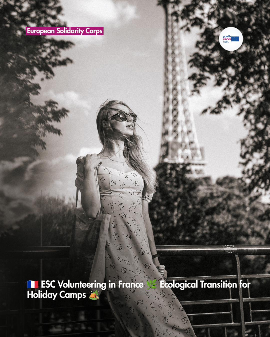 🇫🇷 ESC Volunteering in France 🌿 Ecological Transition for Holiday Camps 🏕️