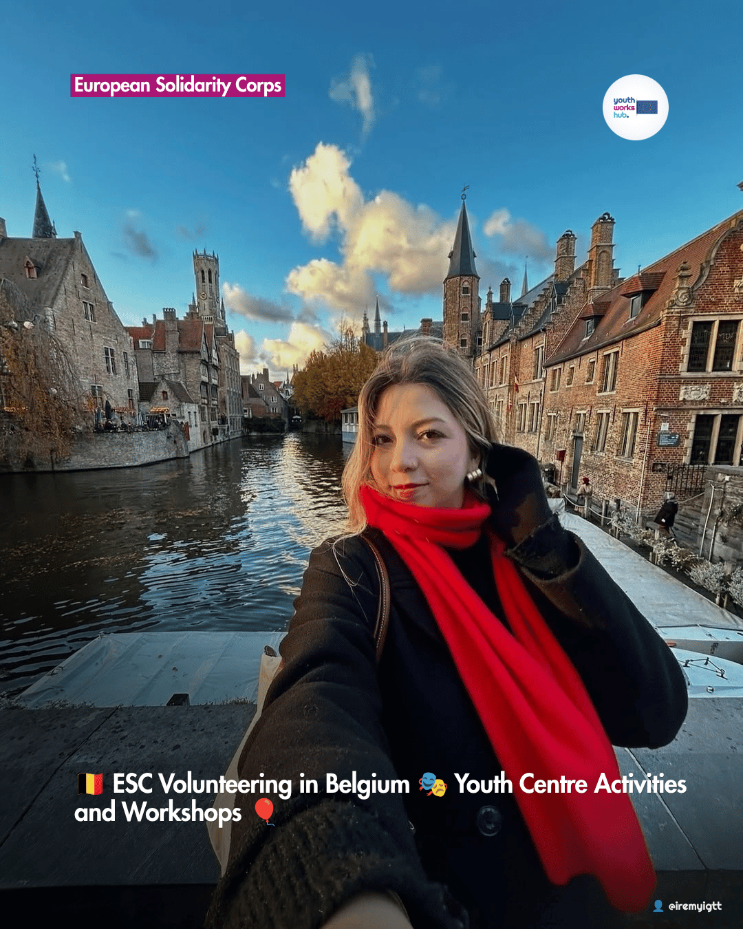 🇧🇪 ESC Volunteering in Belgium 🎭 Youth Centre Activities and Workshops 🎈