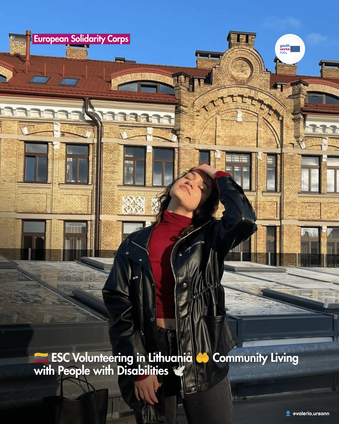 🇱🇹 ESC Volunteering in Lithuania 🤲 Community Living with People with Disabilities 🕊️