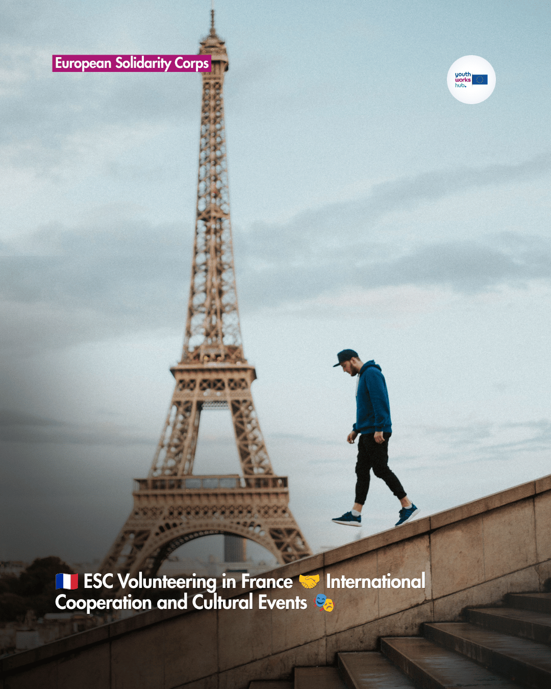 🇫🇷 ESC Volunteering in France 🤝 International Cooperation and Cultural Events 🎭