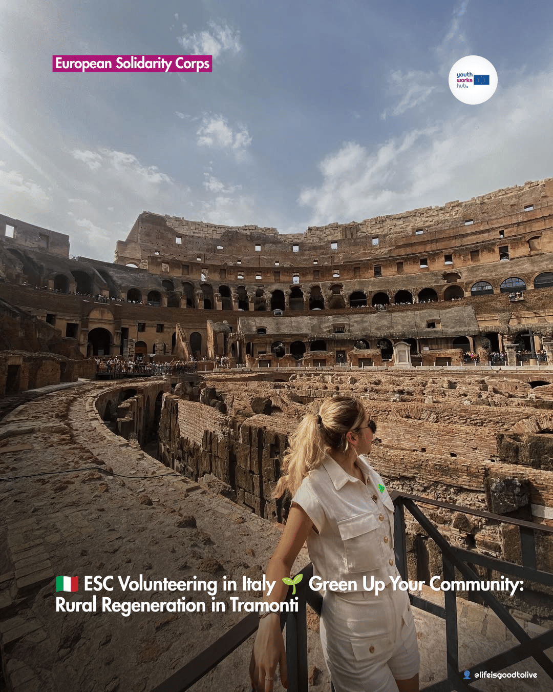 🇮🇹 ESC Volunteering in Italy 🌱 Green Up Your Community: Rural Regeneration in Tramonti
