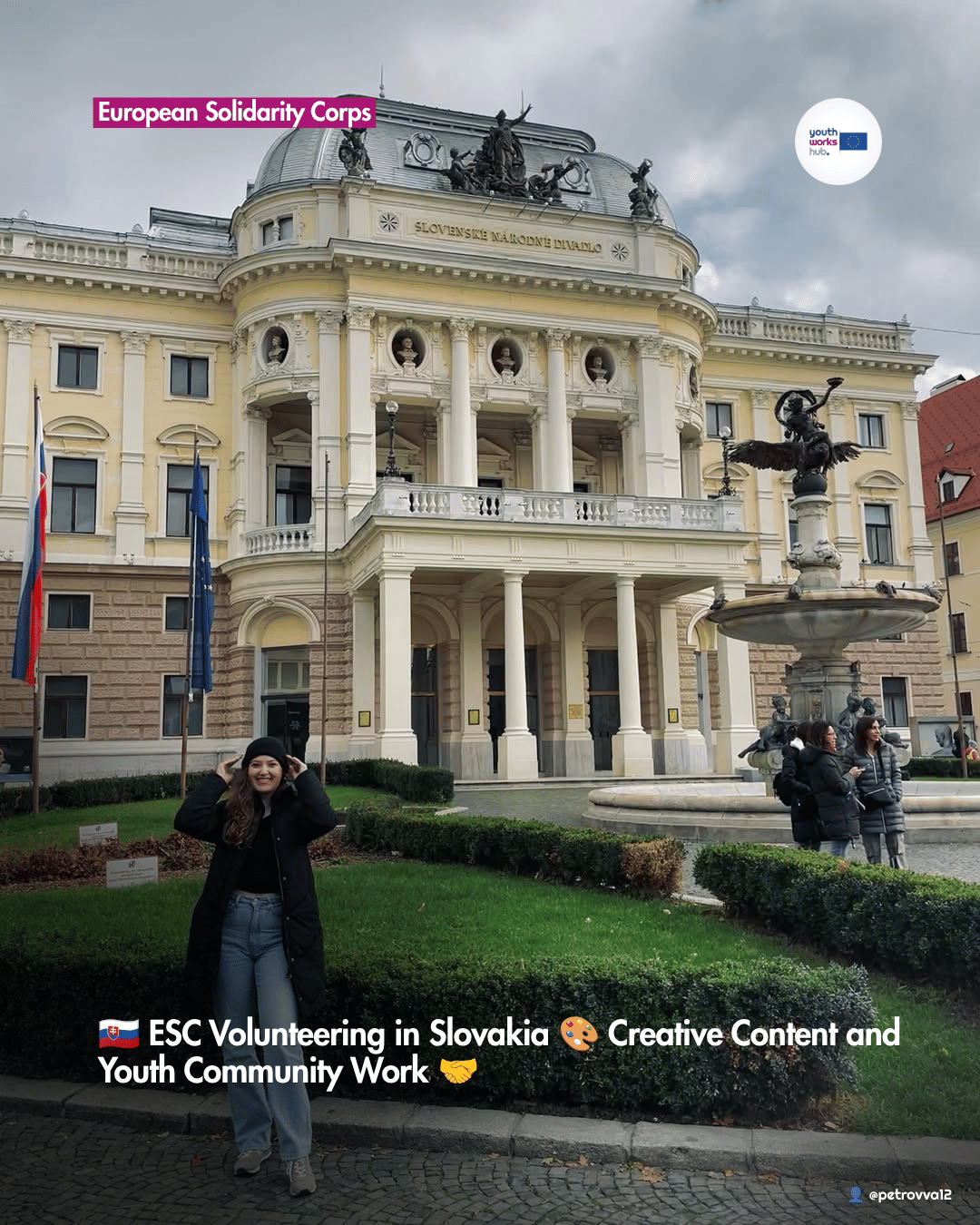 🇸🇰 ESC Volunteering in Slovakia 🎨 Creative Content and Youth Community Work 🤝