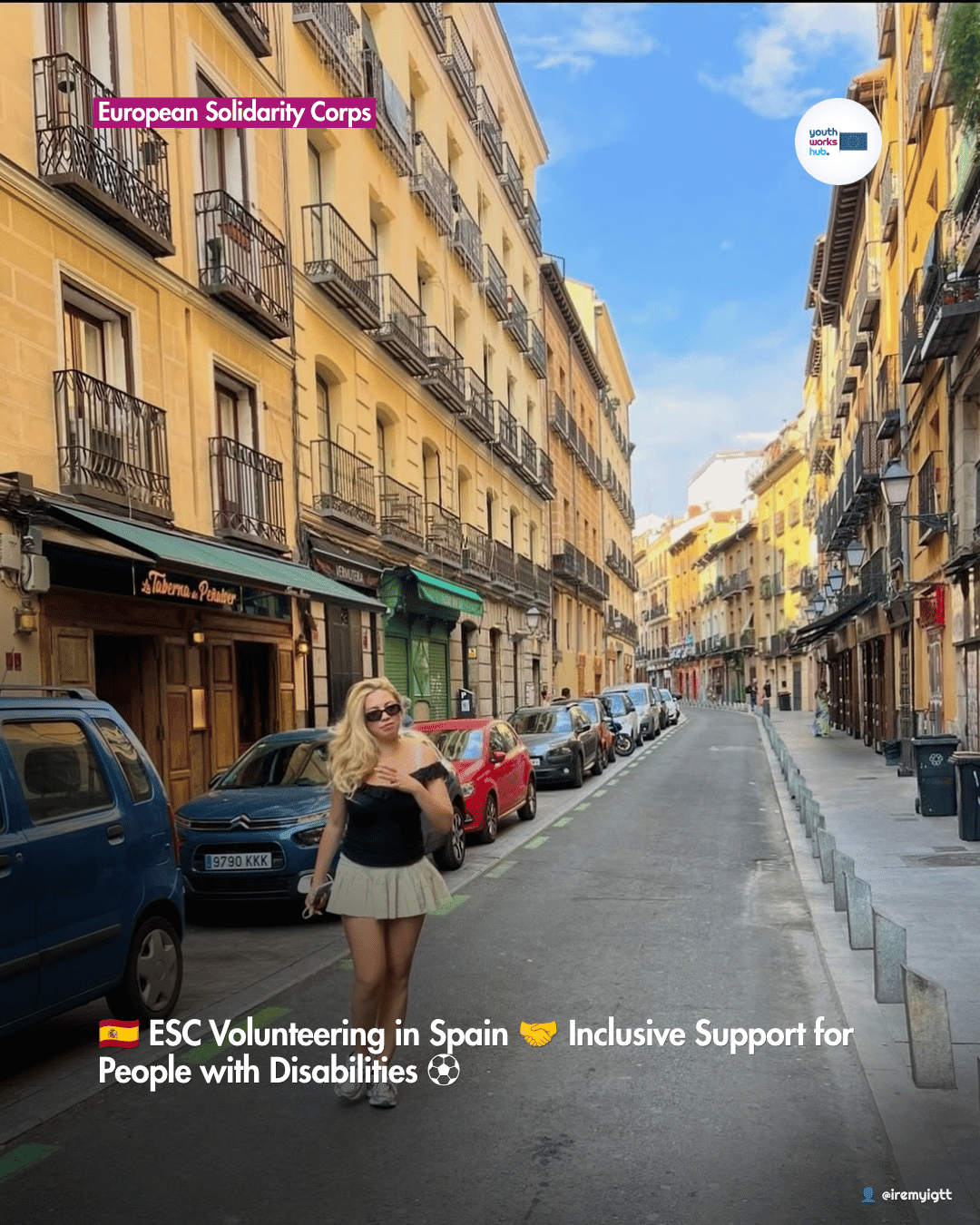 🇪🇸 ESC Volunteering in Spain 🤝 Inclusive Support for People with Disabilities ⚽