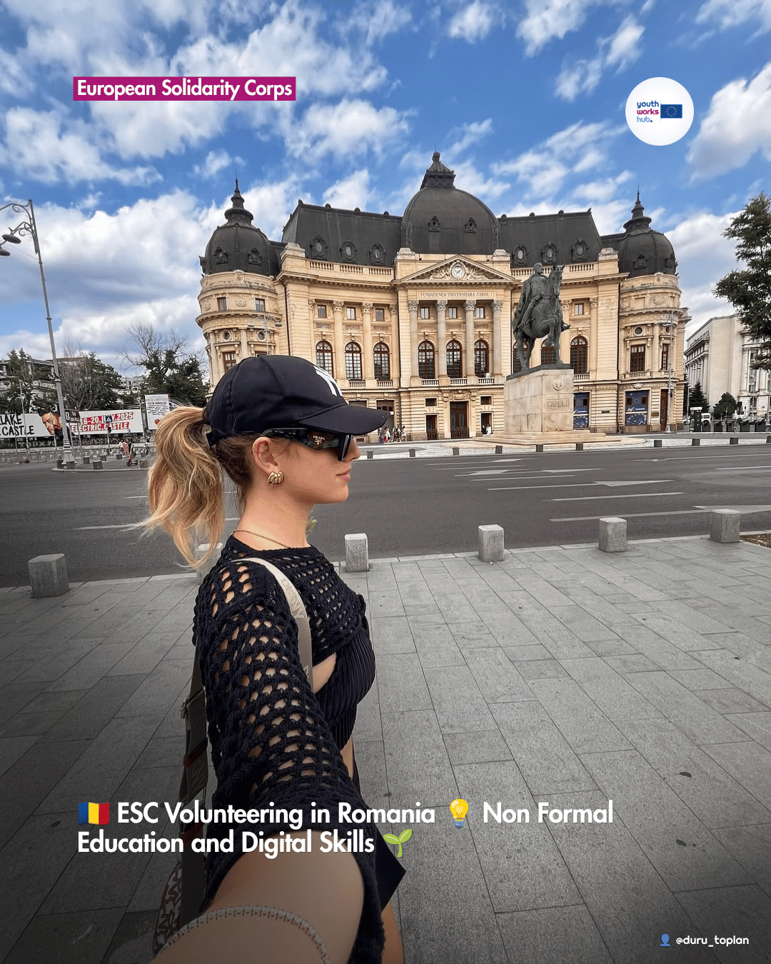 🇷🇴 ESC Volunteering in Romania 💡 Non Formal Education and Digital Skills 🌱