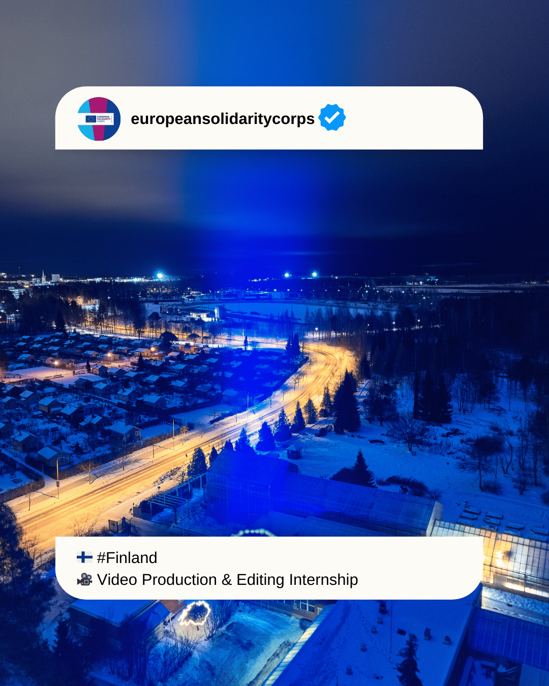 🎥 Video Production & Editing Internship 🇫🇮