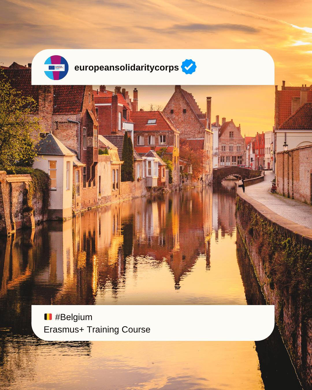 🇧🇪 Master the Impact of Erasmus+ & ESC Projects in Belgium! 🌍✨ Join the Training Course in Louvain-La-Neuve!