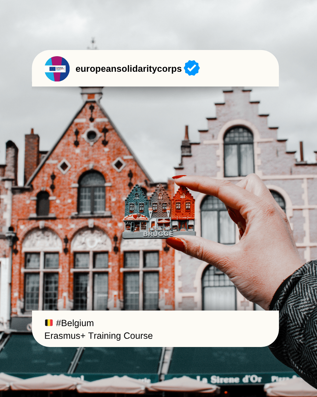 🇧🇪 Spark Change in Leuven! 🔥✨ Join the “Sparking Change: Enhancing Community Impact” Erasmus+ Training Course!