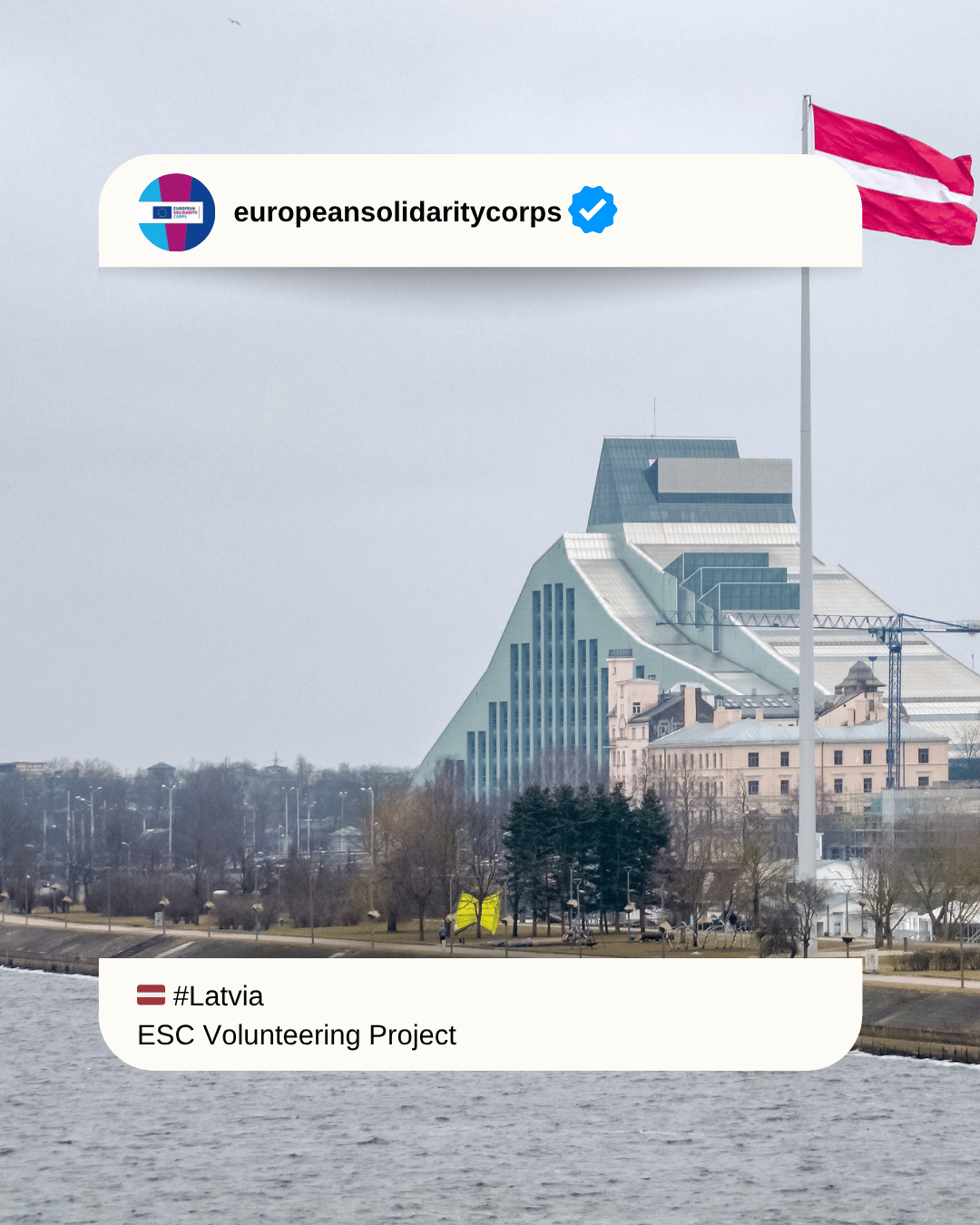 🇱🇻 Unique Opportunity in Riga, Latvia! 🌍✨ Join Cruz Vermelha Portuguesa’s ESC Volunteering Adventure!