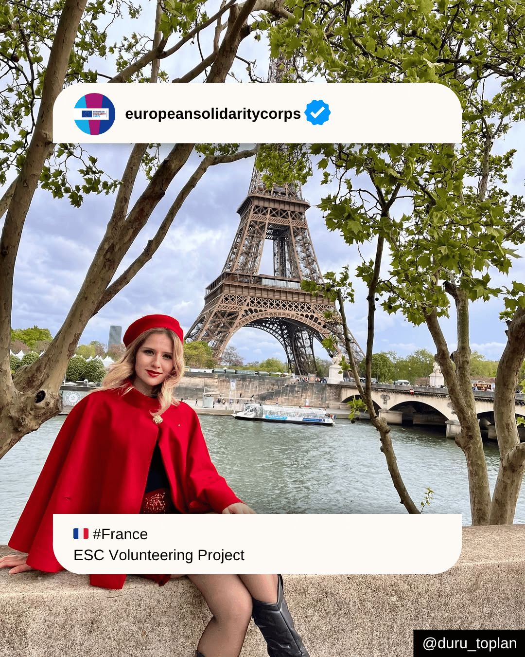 🇫🇷 Volunteer in France on an ESC Project Supporting Students and Youth Empowerment 🧑‍🎓🌿✨ Engage, Connect, and Inspire! 🇫🇷