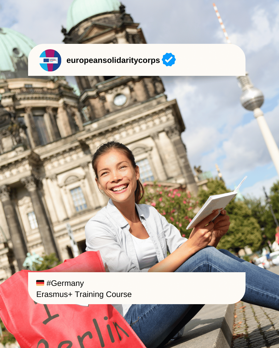 🧩 Erasmus+ Training Course in Germany – Tokenism in Youth Work: What, Where, How & Solutions! 🇩🇪