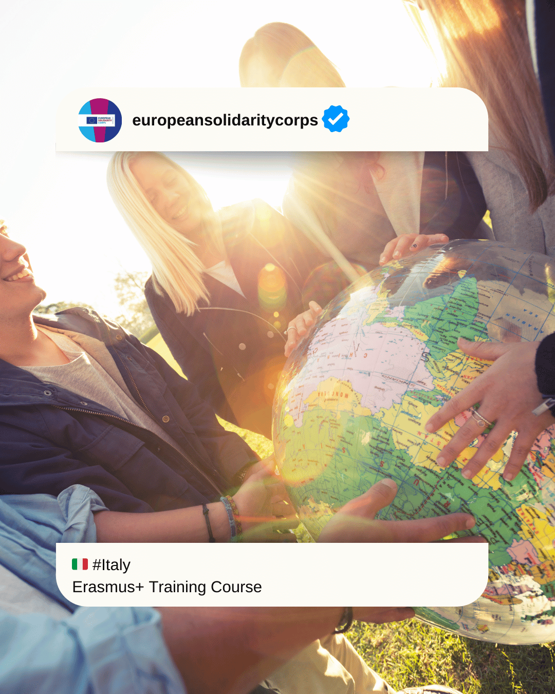 🤝 Erasmus+ Training Course in Italy – Let’s Create Inclusive Activities 🌍 Building Diversity-Sensitive Youth Work! 🇮🇹