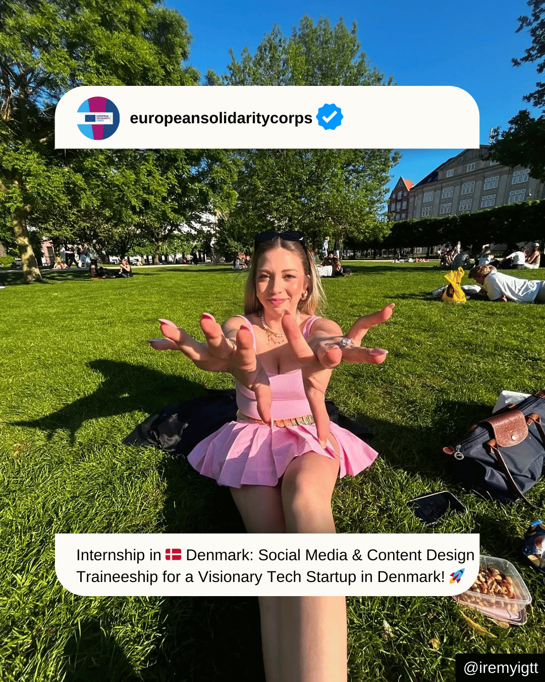 Internship in 🇩🇰 Denmark: Social Media & Content Design Traineeship for a Visionary Tech Startup in Copenhagen! 🚀🎨