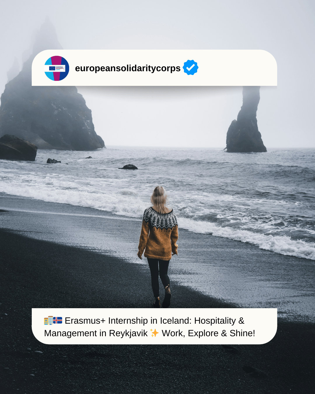 🏨🇮🇸 Erasmus+ Internship in Iceland: Hospitality & Management in Reykjavik ✨ Work, Explore & Shine!