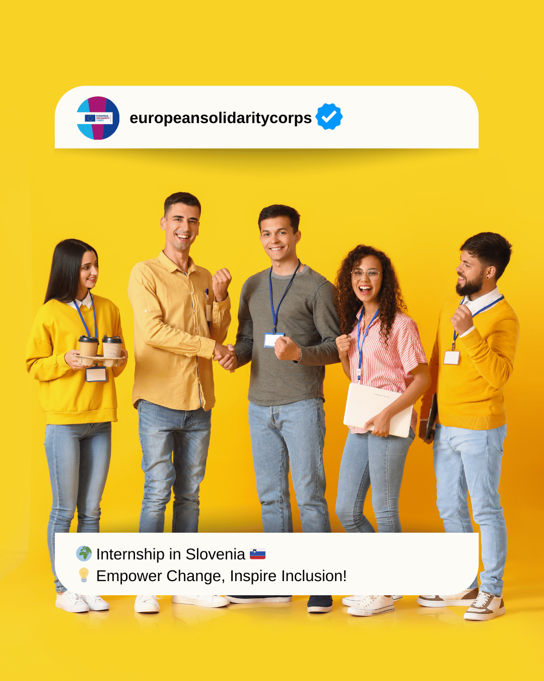 🌍 Internship in Slovenia – Work with Vulnerable Communities through Youth Work, Outreach & Multimedia 💡 Empower Change, Inspire Inclusion! 🇸🇮