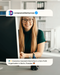 🌍✨ Executive Assistant Internship in a Non-Profit Organisation in Berlin–Potsdam 🇩🇪 | Gain Real Experience & Drive Impact