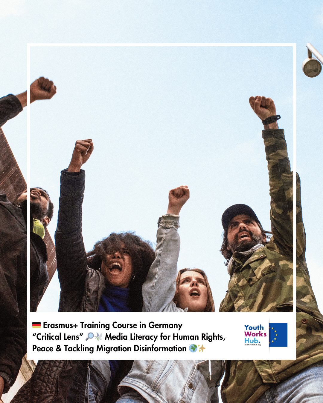 🇩🇪 Erasmus+ Training Course in Germany – “Critical Lens” 🔎🕊️