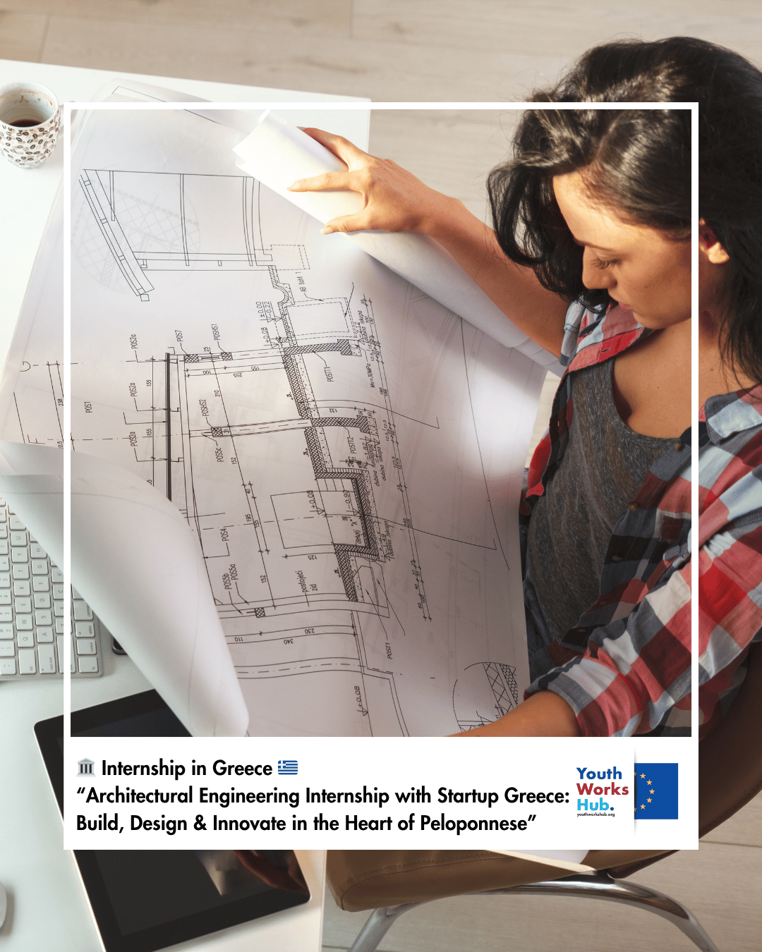 🏛️ Internship in Greece – “Architectural Engineering Internship with Startup Greece: Build, Design & Innovate in the Heart of Peloponnese” 🇬🇷