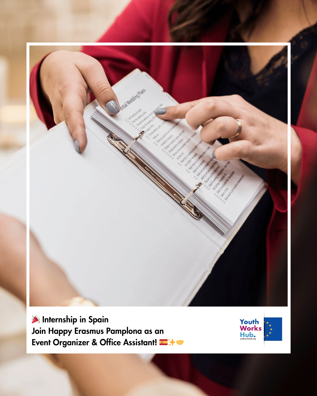 🎉 Internship in Spain – Join Happy Erasmus Pamplona as an Event Organizer & Office Assistant! 🇪🇸✨🤝