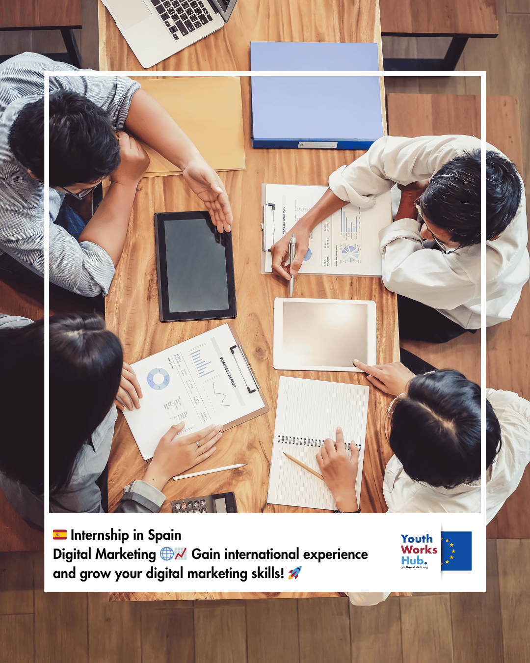 🇪🇸 Internship in Spain – Digital Marketing 🌐📈