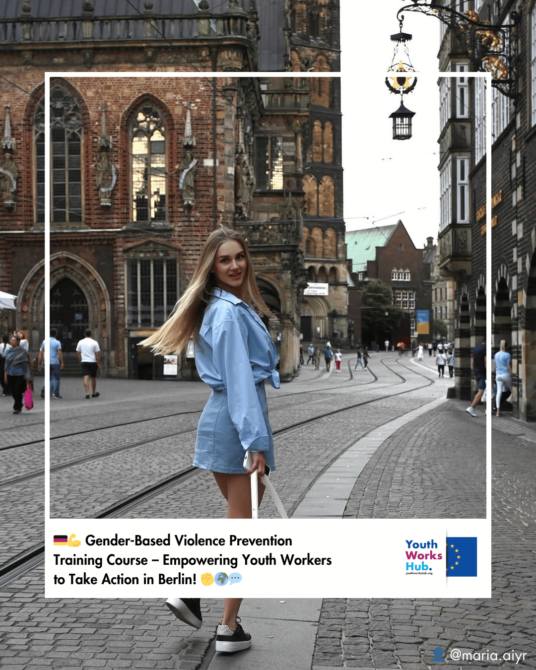 🇩🇪💪 Gender-Based Violence Prevention Training Course – Empowering Youth Workers to Take Action in Berlin! ✊🌍💬