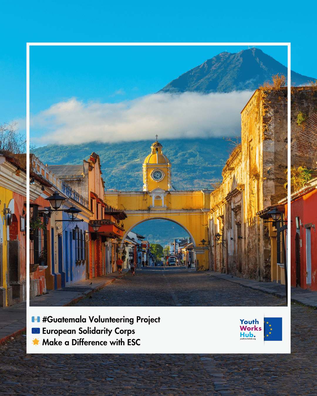 🌍 ESC Volunteering in Guatemala – Communication & Campaigns with TECHO 🇬🇹