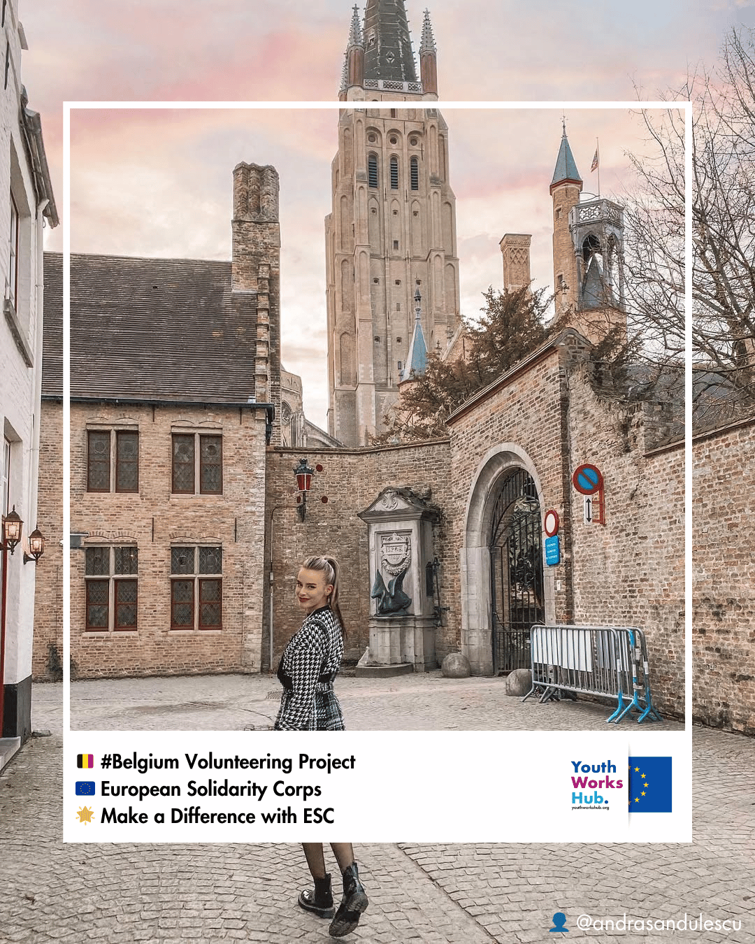 🌍 ESC Volunteering in Belgium – “Le Beau Mur” 🇧🇪