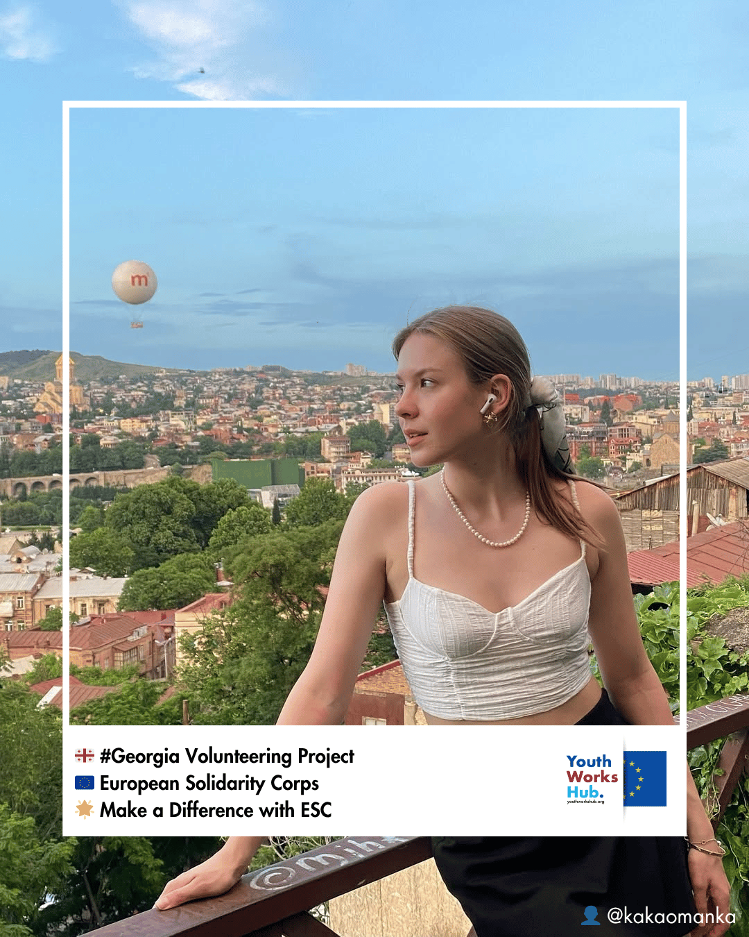 🇬🇪 ESC Volunteering in Georgia – United in Action with DRONI: Create, Support & Inspire Communities! 💪🎭🤝