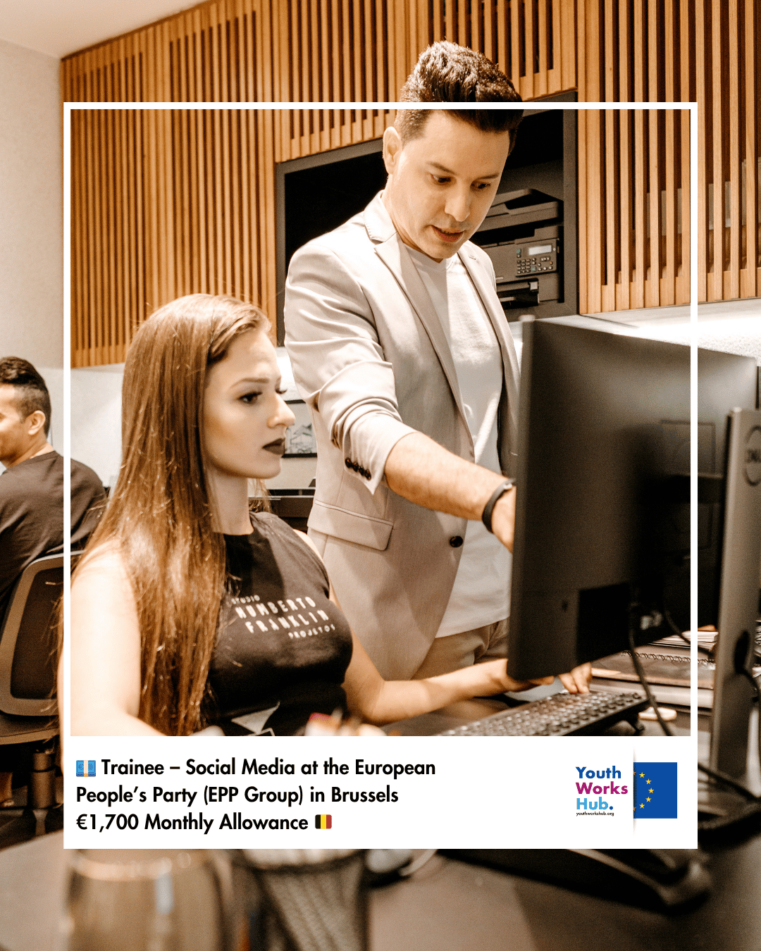 💶 Trainee – Social Media at the European People’s Party (EPP Group) in Brussels | €1,700 Monthly Allowance 🇧🇪
