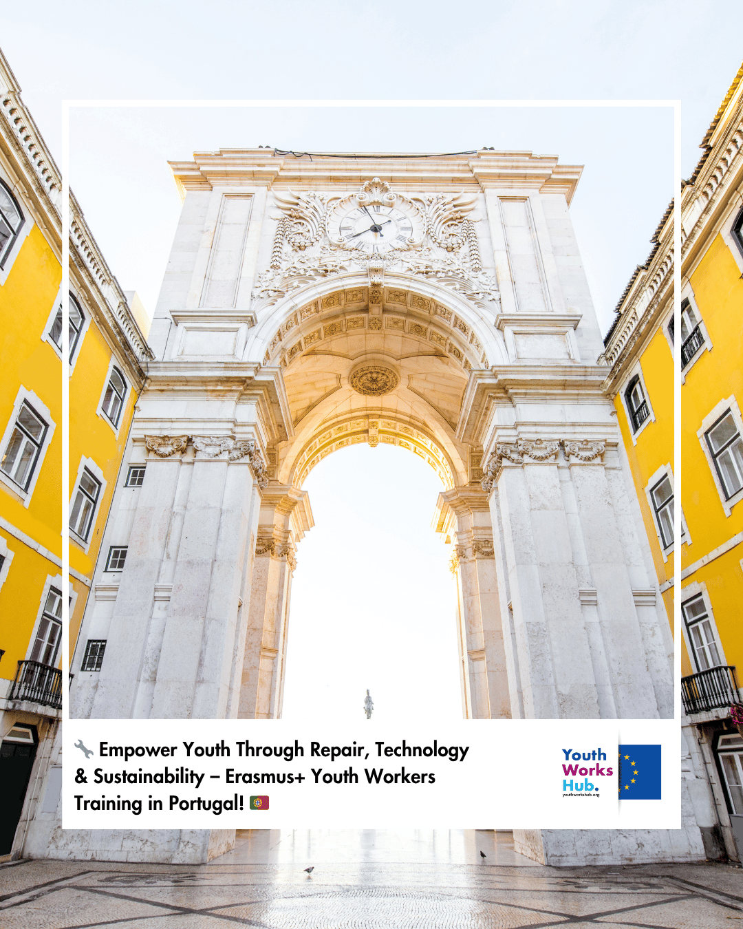 🔧 Empower Youth Through Repair, Technology & Sustainability – Erasmus+ Youth Workers Training in Portugal! 🇵🇹