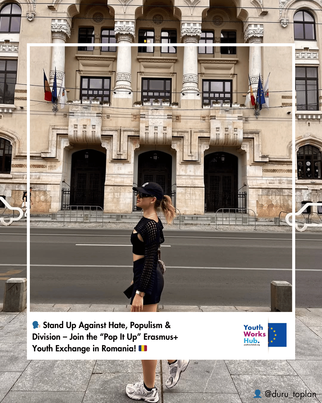 🗣️ Stand Up Against Hate, Populism & Division – Join the “Pop It Up” Erasmus+ Youth Exchange in Romania! 🇷🇴